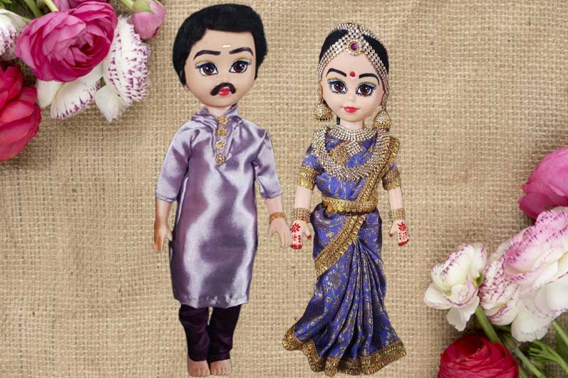 hand-made-dolls-set-wedding-samantham-decorations-plates-chennai